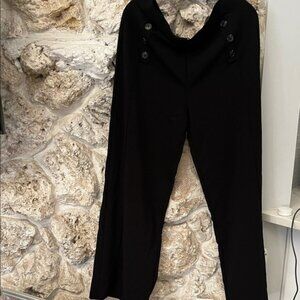 LOFT Black Wide Leg Women's Pants